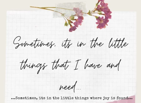All I really need